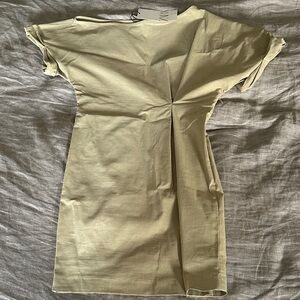 Zara Light Beige Mini Dress